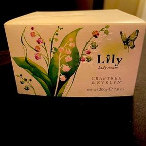 Crabtree & Evelyn Lily Body Cream NIB